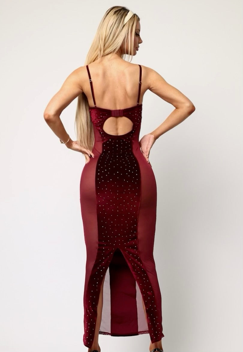 Scarlett Velvet Gown