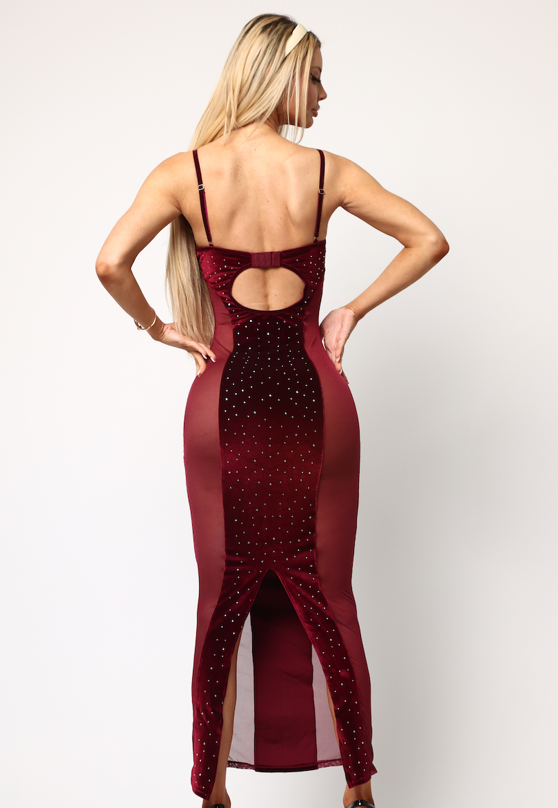 Scarlett Velvet Gown